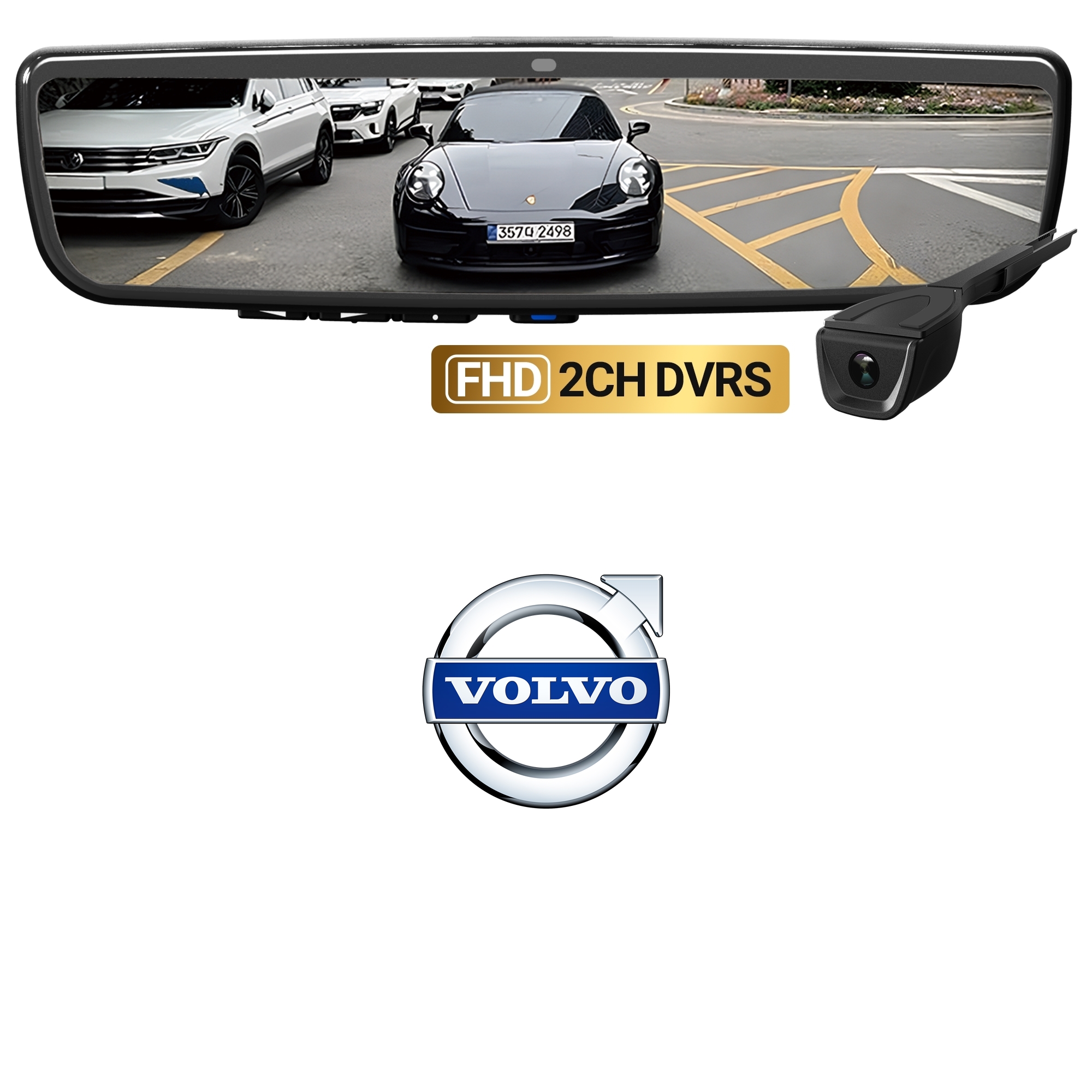 볼보 XC90 OT-DCM PRO 3.0 디지털 룸미러 이미지